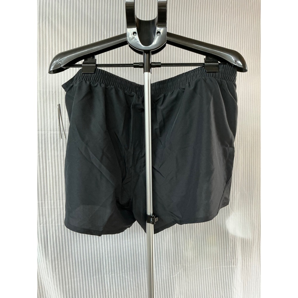 Under Armour Fly By 3" Shorts Womens XL Black Running Athletic Training 1382438 - Picture 2 of 3